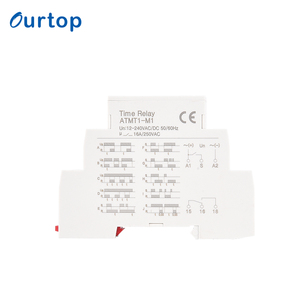 OURTOP Digital Setting Timer Relais AC DC 12V 24V 220V Multifunktions-Zeit verzögerung - Product Image 3
