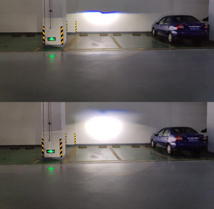 DLAND MATCHBOX เลนส์โปรเจคเตอร์ LED ขนาดเล็ก,ชุดเลนส์ไมโคร1.8นิ้วติดตั้งง่าย36W LHD RHD BILED พร้อมลำแสงสูงต่ำโฟกัส2.0 - Product Image 4