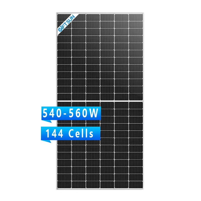 Europa Magazijn Fabriek Directe Verkoop 550W Pv Module Zonnepaneel 560 Watt 560 W Monokristallijne Panelen Solares