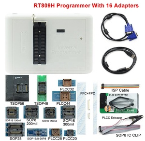 <strong>EMMC</strong>-<strong>Nand</strong> FLASH high speed <strong>RT809H</strong> universal <strong>programmer</strong> with adapters