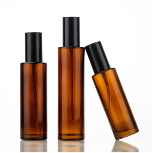 カスタム化粧品詰め替えスプレーボトル5ml 30ml 50ml空の琥珀色のガラス100 ml香水瓶 - Product Image 6