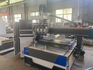 Enrutador de talla de madera para carpintería Atc 3D CNC 1325 1530 con cambiador automático de herramientas de tipo lineal 4 ejes opcionales - Product Image 3