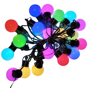 Außen lichterketten wasserdicht IP44 RGB Terrassen-LED-Leuchten Fernbedienung Multifunktions-Terrassen lichterkette - Product Image 1