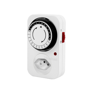 24-Stunden-Kleinmechanischer automatischer Timer-Schalter 220 V Mini 30-Minutte Countdown mechanischer Stecker-Timer - Product Image 1