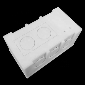 Beton duvar montaj terminali kutusu için tip plastik soket 4x4 /4x2 anahtar ve soket için Fit - Product Image 2