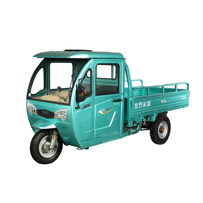 Agribusiness cargo truck king household cargo tricycle motorcycle with cabin