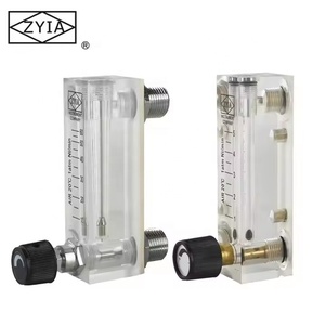 LZM-6T akrilik panel sıvı akış ölçer, yüzen top hava akış ölçer rotametre - Product Image 4