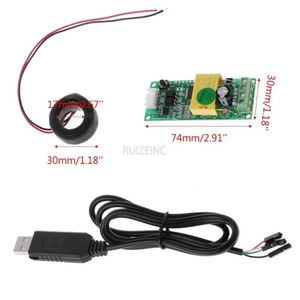 Modulo di prova digitale multifunzione misuratore Watt potenza Volt Amp corrente PZEM-004T per TTL COM2 \ COM3 \ COM4 0-100A 80-260V - Product Image 3