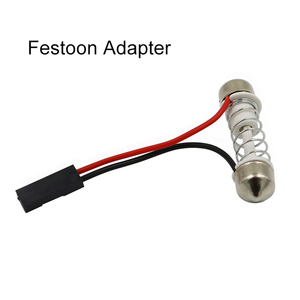 Araba için T10 adaptörü Led ışık Led Panel dur lamba ampulü bağlayıcı T10 Ba9s T4w Festoon pembe bağlayıcı tel kablolar - Product Image 4