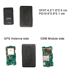 Mini rastreador gps com ímã, rastreador com micro rastreador sem fio fixável para crianças, caminhão, carro, rastreamento sem assinatura