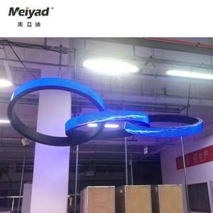 Creative Front Maintenance Flexible HD Soft Led <strong>Module</strong> P1.86 P2 P2.5 P3 Curved Advertising Round <strong>Display</strong> Semi Circle Led Screen - Product Image 1
