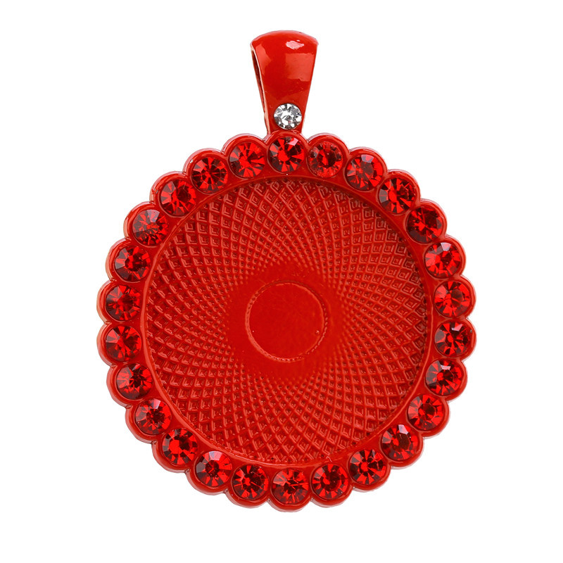 coloré Grand rouge Diamant rouge