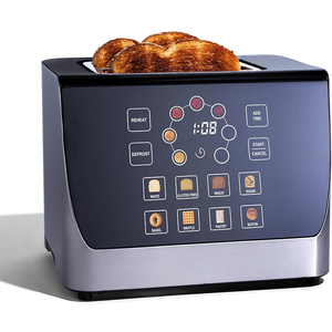 Smart 2-Slice tostapane Touch Screen Display 8-pane capacità 7-modalità di abbassamento automatico aumento del conto alla rovescia digitale moderno - Product Image 1