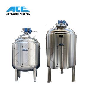 Ace定制电机推车式混合机乳液混合罐，带减速器，用于食品饮料低速混合T - Product Image 5