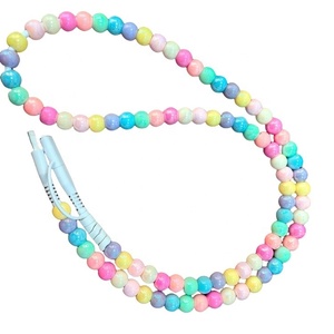 Shinning Electroplating Colorful Beads Data Charger 1M <strong>2</strong> <strong>in</strong> <strong>1</strong> Plated Beaded Fast Charging Cable - Product Image 5