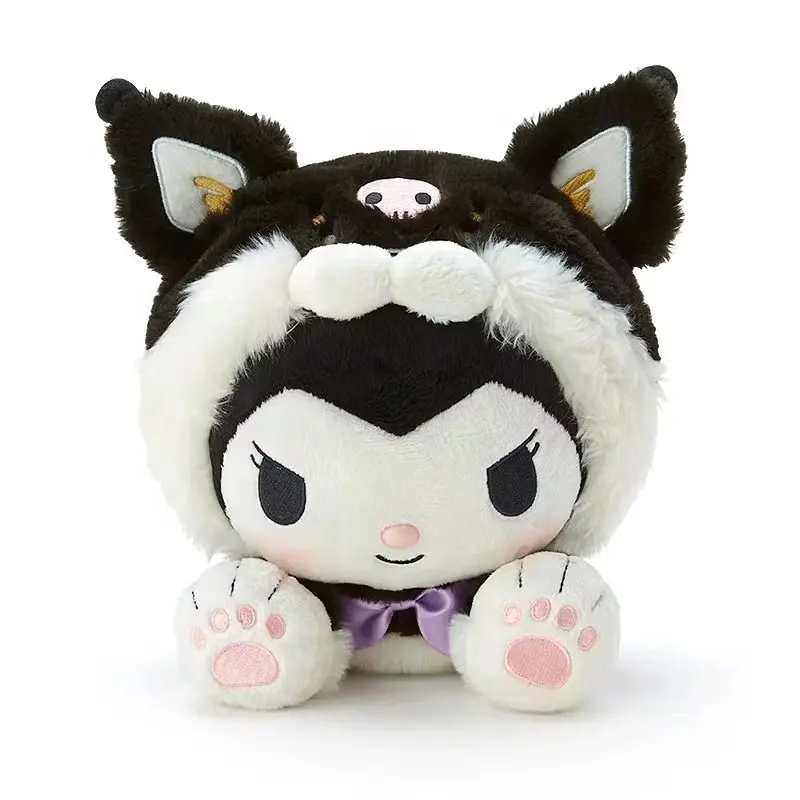 ที่กําหนดเอง Kawaii Kuromi ของเล่นตุ๊กตาของเล่นเด็กของขวัญวันเกิด Hello Kitty ราคาถูกขายสําหรับเด็ก