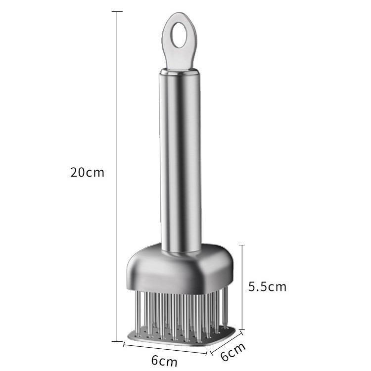 304 Stainless Steel Square Meat Tenderizer (12-Needle)