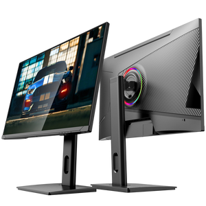 Monitor LCD de pantalla ancha de 27 pulgadas con resolución 4K y frecuencia de actualización de 144Hz para computadora o PC Use entradas RGB
