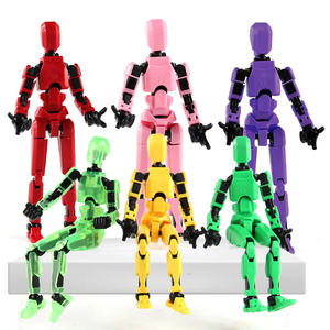 Wholesale 3d Printed Robots Multi Joint Action Figure 3d Printed Creative Kids Mini <strong>Toys</strong> 13 Articulated Figure Decompression <strong>Toy</strong> - Product Image 3