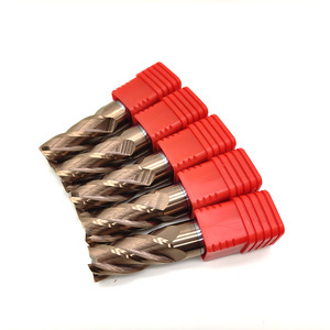 Profesyonel 3 flüt 4 flüt uç freze Bit karbür araçları matkap karbür <span class=keywords><strong>End</strong></span> Mill 45HRC 55HRC 65HRC için CNC freze kesicisi - Product Image 6