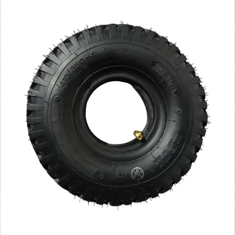 잔디 타이어 4.10/3.50-4-4P 패턴 K352 내부 튜브가 있음 KENDA 브랜드 UTV/ATV 타이어
