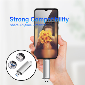 Jaster 6 in 1 OTG lettore di schede USB 3.0 a tipo C Micro USB adattatore Flash Drive Smart Memory Card Reader TF SD - Product Image 2