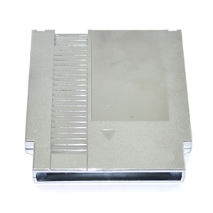NES用ゴールドメッキシルバーメッキ72ピンゲームカードシェルNES/FC用クロームゴールド/シルバーカートリッジケースカバー - Product Image 4