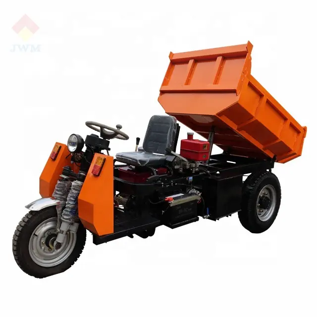 Jinwang Tricycle Motorcycle Diesel 3 Wheel Heavy Duty Diesel Tricycle Cargo Motorized Tricycles Dumper