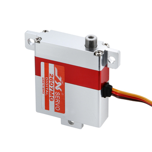 JX 서보 PDI-2607MG 7.2kg 0.13sec 디지털 풀 메탈 알루미늄 케이스 윙 서보 RC 드론 글라이더 헬리콥터 듀얼 볼 베어링 - Product Image 3