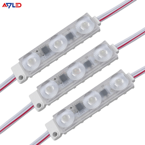 โคมไฟ LED โมดูลไฟ LED แบบฉีดอินพุต AC 220V พร้อมเลนส์กลม7000K IP68 1W SMD2835 3 LEDs - Product Image 1
