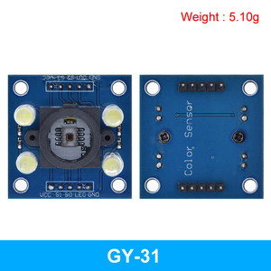 TZT sensore di riconoscimento colore sensore TCS230 TCS3200 modulo di riconoscimento colore per arduino modulo DIY DC 3-5V ingresso - Product Image 6
