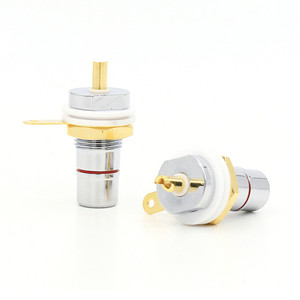 QINCROWN-enchufe de montaje en Panel hembra RCA, amplificador de señal de Audio AV, entrada de CD - Product Image 6