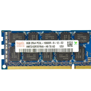 Original, HMT31GR7EFR4A-H9 8 GB Pc3-10600r 1333 mhz Ecc registriertes doppelklassifiziertes X4 Rdimm-Speichermodul für Server - Product Image 1