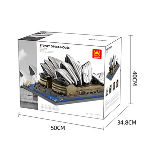 Wange 8210 <strong>Sydney</strong> Opera House-<strong>Sydney</strong> Building Blocks Classic Famous Archetecture Model Building Bricks - Product Image 4