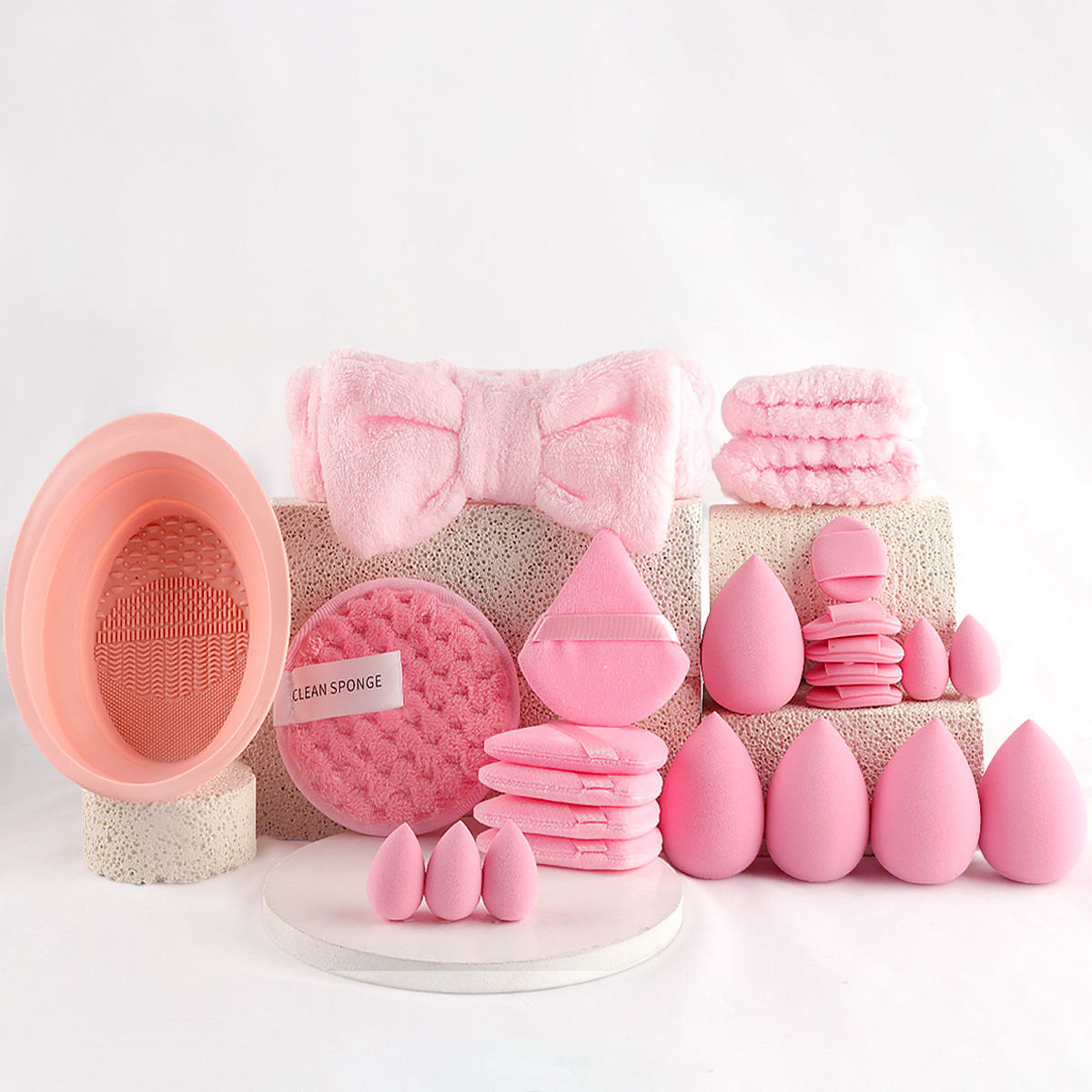25 piece set-pink