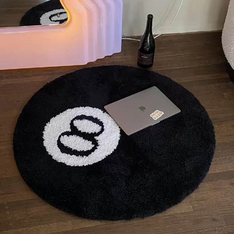 Black billiard circle