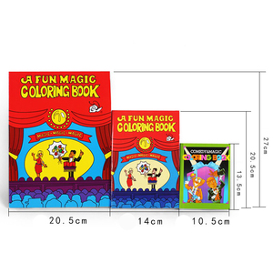 Stage Magic Tricks für Kinder Karten Buch Toy Prop Magic Malbuch, Easy Magic Trick Tricks mit perfekter Größe für Kinder Buch - Product Image 4