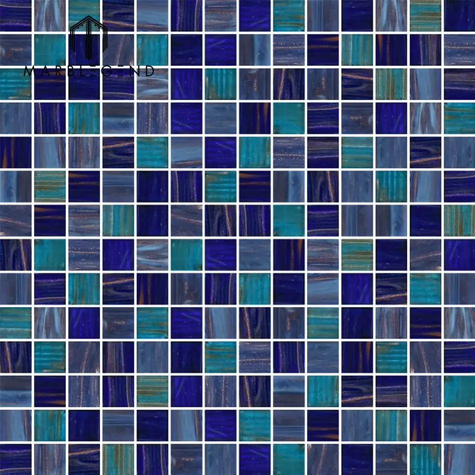 Design per la casa Esotico di Nuoto Piscina Piastrelle di mosaico di vetro per la vendita