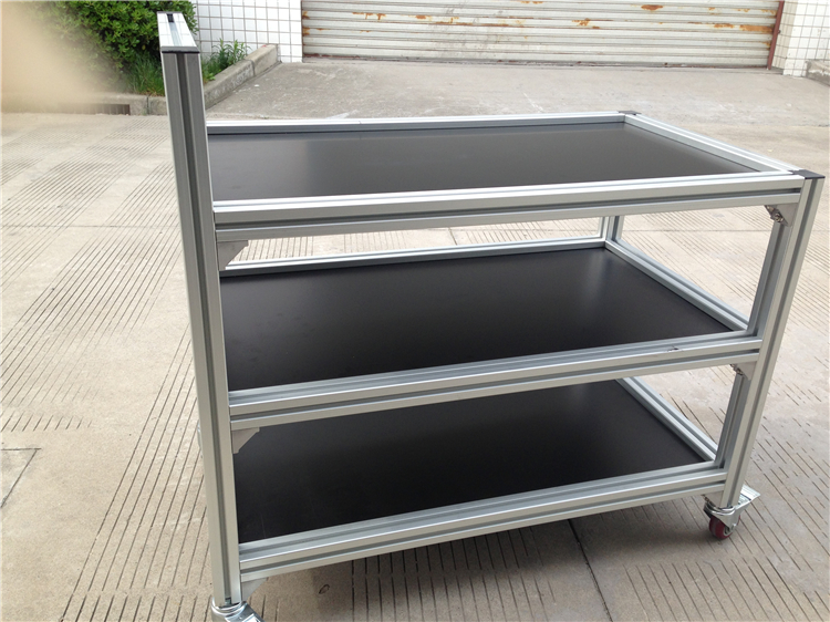 Oem 40x40 Aluminum Profile Extrusion Linear Rail T Slot 4040 9