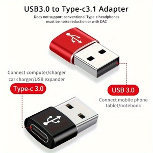 厂家批发迷你C型至USB适配器母USB 3.0 5gbps日期传输速度公转换器适配器 - Product Image 5
