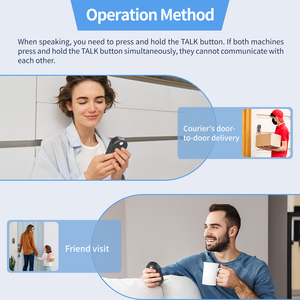 Sistema de intercomunicación de Audio bidireccional manos libres, intercomunicadores inalámbricos para el hogar, sistema de intercomunicación inalámbrico de negocios para el hogar - Product Image 5