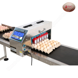 Impresora de fecha codificación de huevo automática máquina de impresión por inyección - Product Image 6