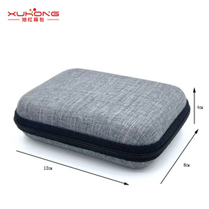 防水彩布EV泡沫工具袋盒，带拉链保护硬壳OEM支持通勤和存储 - Product Image 3