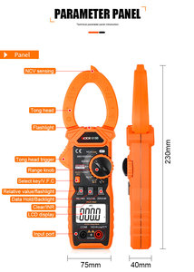 MultimultiR R 615B 5999 cuentas igigital multieter eter con easeasures ololtage rue 15151500V Aur/ ururururrent 1000A ururur - Product Image 4