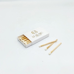 ไม้ขีดไฟกล่องเล็กๆสีขาวหัวจับคู่พิมพ์สีสันสดใส - Product Image 5