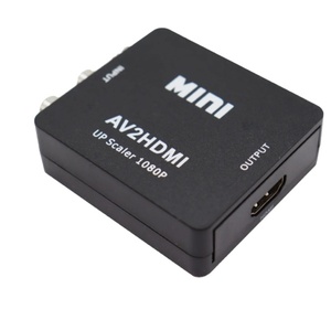 Convertidor de adaptador compuesto compatible con HD 1080P RCA AV a HDMI AV2HDMI Cable de audio y video Adaptador CVBS AV con cable USB - Product Image 1