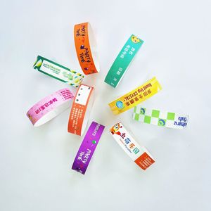 库存特卫强腕带促销腕带活动纸腕带