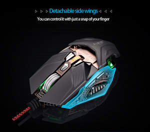Personalizzabile GT7 personalizzata macro programmazione rimovibile fai da te meccanico optoelettronico sport cablato mouse da gioco per computer - Product Image 4