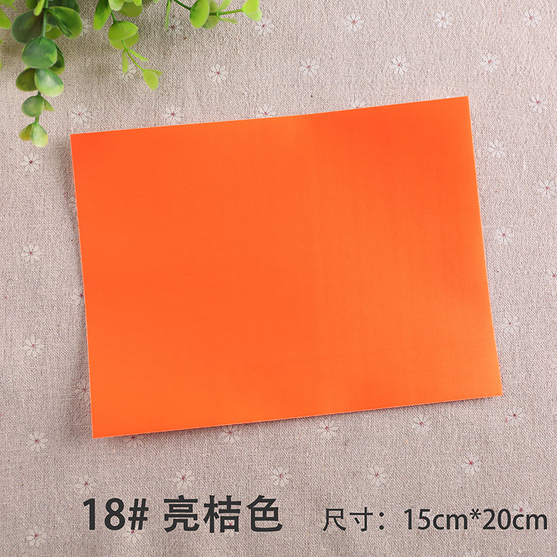 18. Bright orange