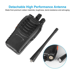 最便宜的产品宝丰BF 888S ht对讲机超高频收发器5W CTCSS远程手持双向火腿无线电对讲机 - Product Image 3